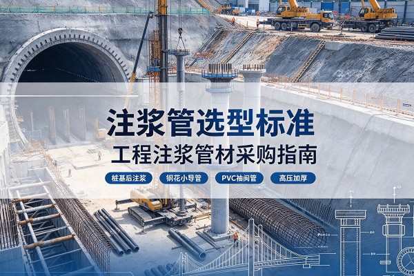 颍州注浆管选型标准