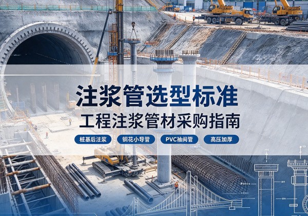 颍州注浆管选型标准